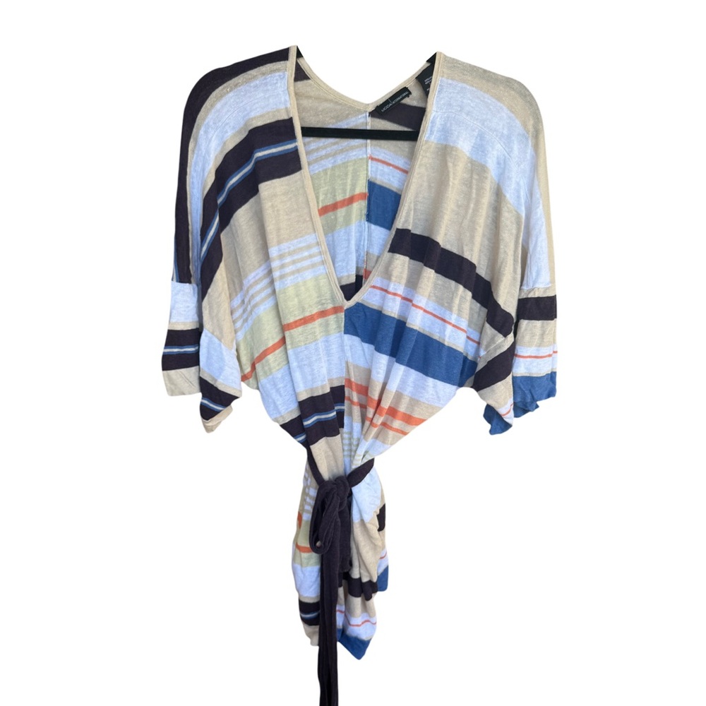 Striped Color-Block Tunic